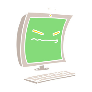 平板彩色卡通笔记本电脑 电脑动画设计的创意新伴侣